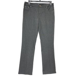 Etcetera Women Size 12 Stretch Pants Gray Five Pocket Jeans Style Career Trouser